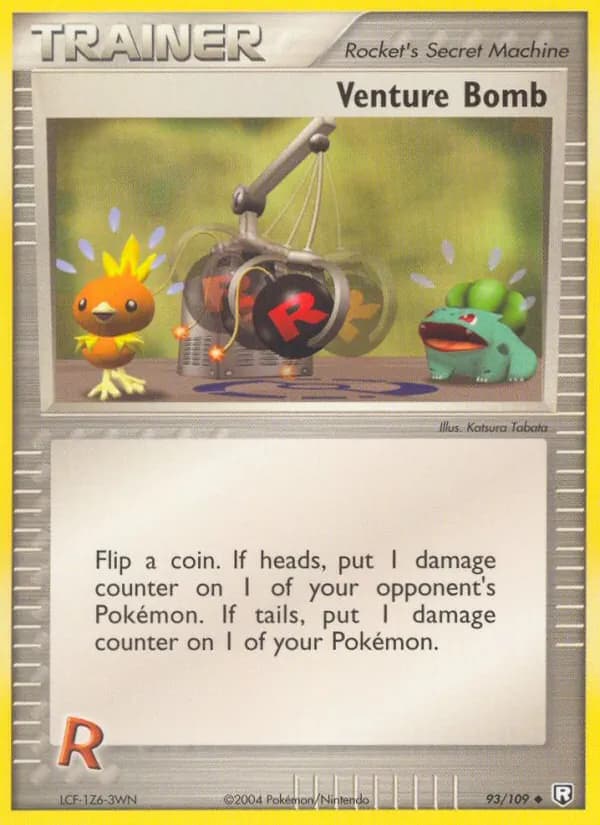 Venture Bomb — Team Rocket Returns #93