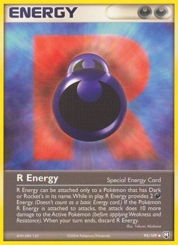 R Energy — Team Rocket Returns #95