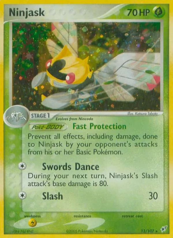 Ninjask — Deoxys #13
