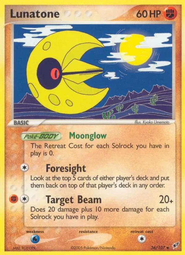 Lunatone — Deoxys #36