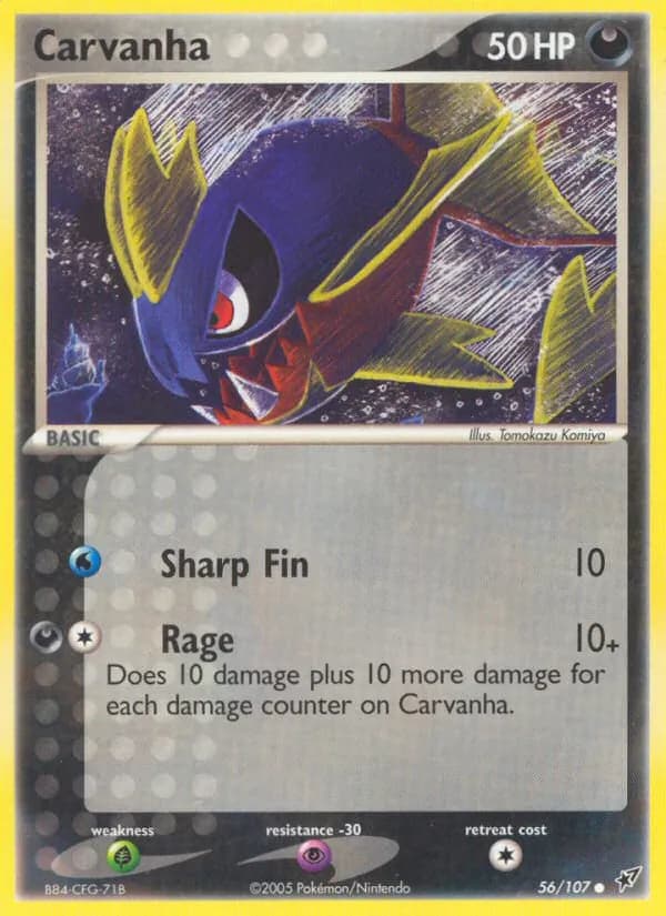 Carvanha — Deoxys #56
