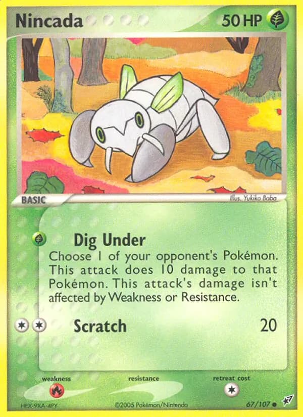 Nincada — Deoxys #67