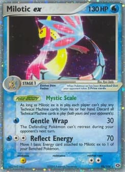 Milotic ex — Emerald #96