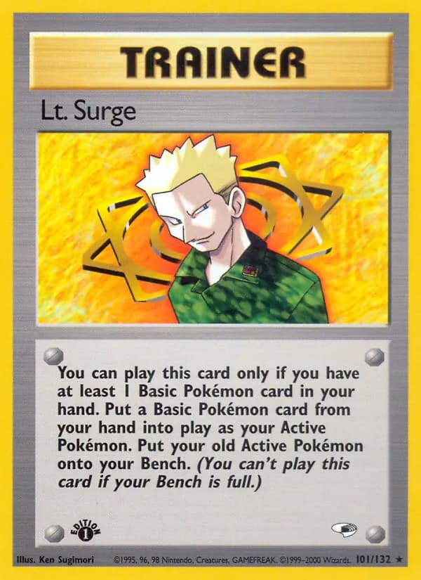 Lt. Surge — Gym Heroes #101