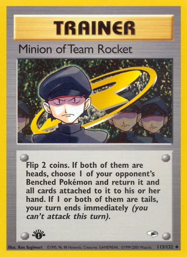 Minion of Team Rocket — Gym Heroes #113