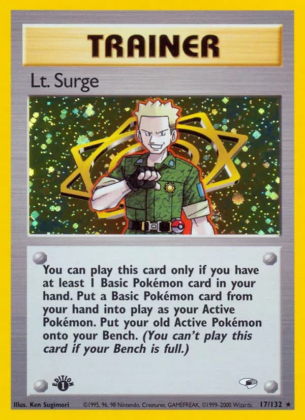 Lt. Surge — Gym Heroes #17