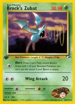 Brock's Zubat — Gym Heroes #24