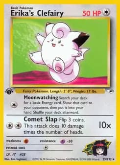 Erika's Clefairy — Gym Heroes #25