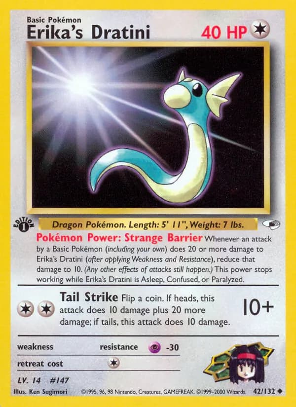 Erika's Dratini — Gym Heroes #42