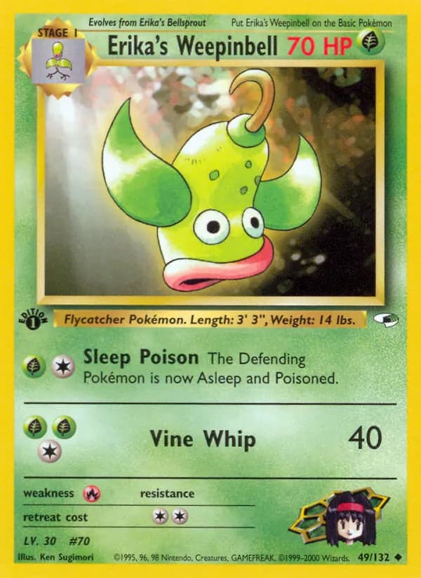 Erika's Weepinbell — Gym Heroes #49
