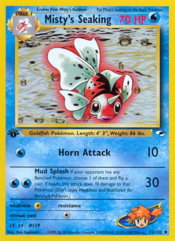 Misty's Seaking — Gym Heroes #55