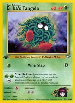 Erika's Tangela — Gym Heroes #79