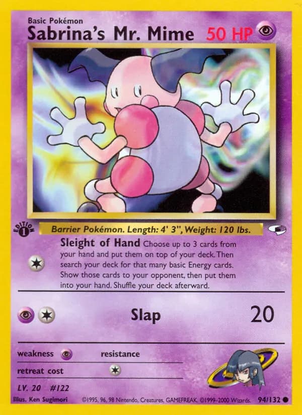 Sabrina's Mr. Mime — Gym Heroes #94