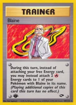 Blaine — Gym Challenge #100