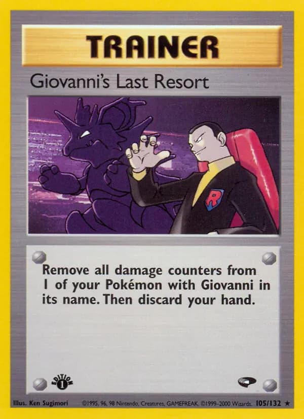 Giovanni's Last Resort — Gym Challenge #105