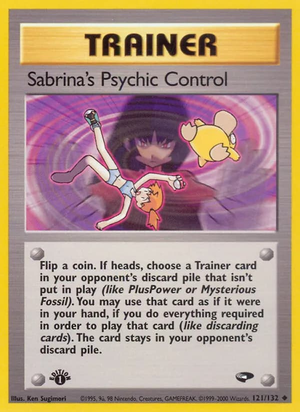Sabrina's Psychic Control — Gym Challenge #121