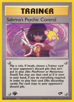 Sabrina's Psychic Control — Gym Challenge #121