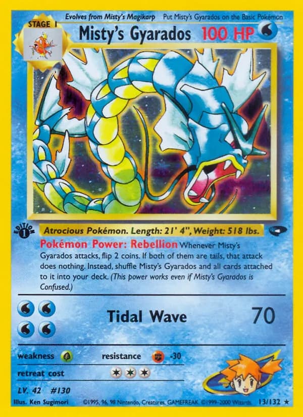 Misty's Gyarados — Gym Challenge #13