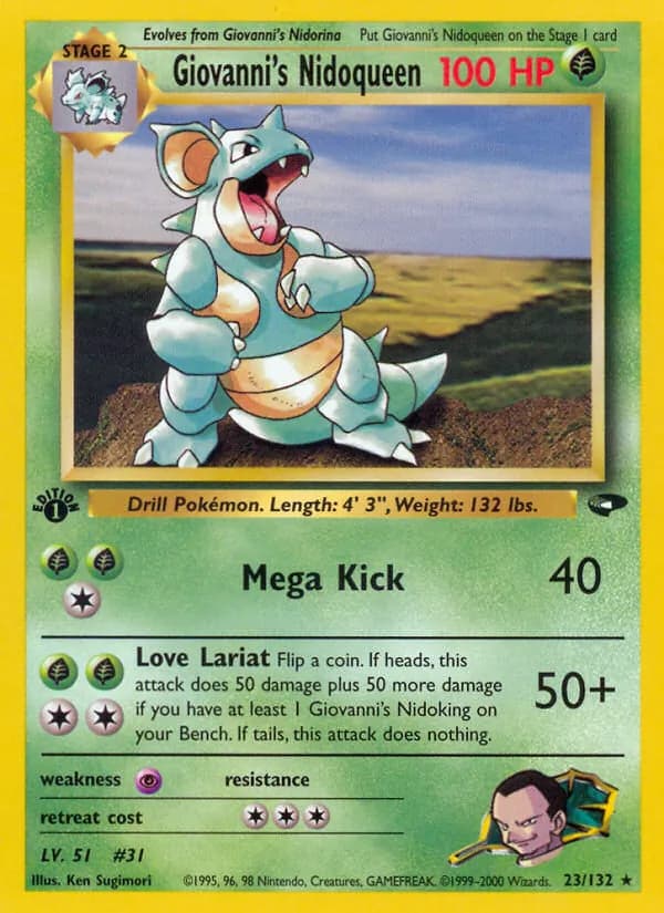 Giovanni's Nidoqueen — Gym Challenge #23
