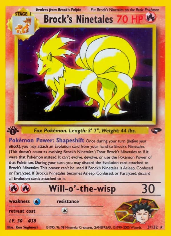 Brock's Ninetales — Gym Challenge #3