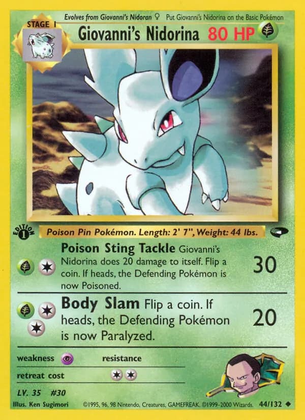 Giovanni's Nidorina — Gym Challenge #44