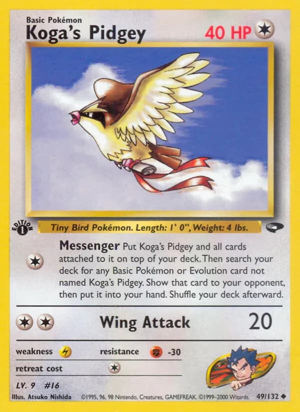 Koga's Pidgey — Gym Challenge #49