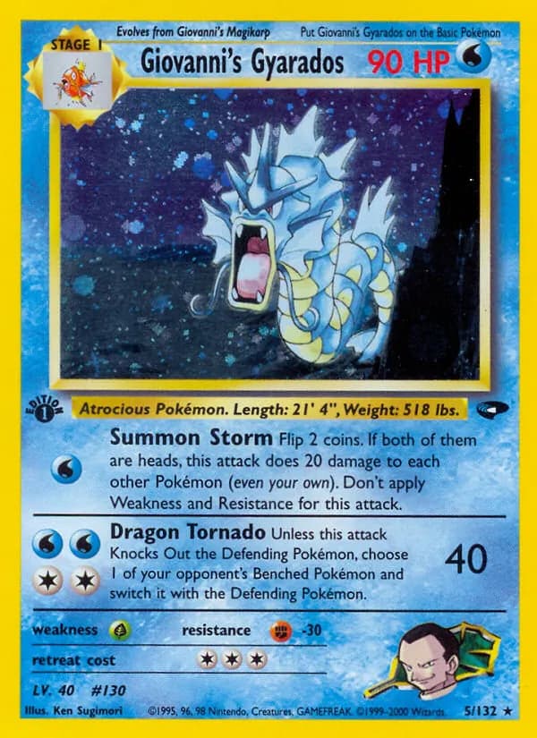 Giovanni's Gyarados — Gym Challenge #5