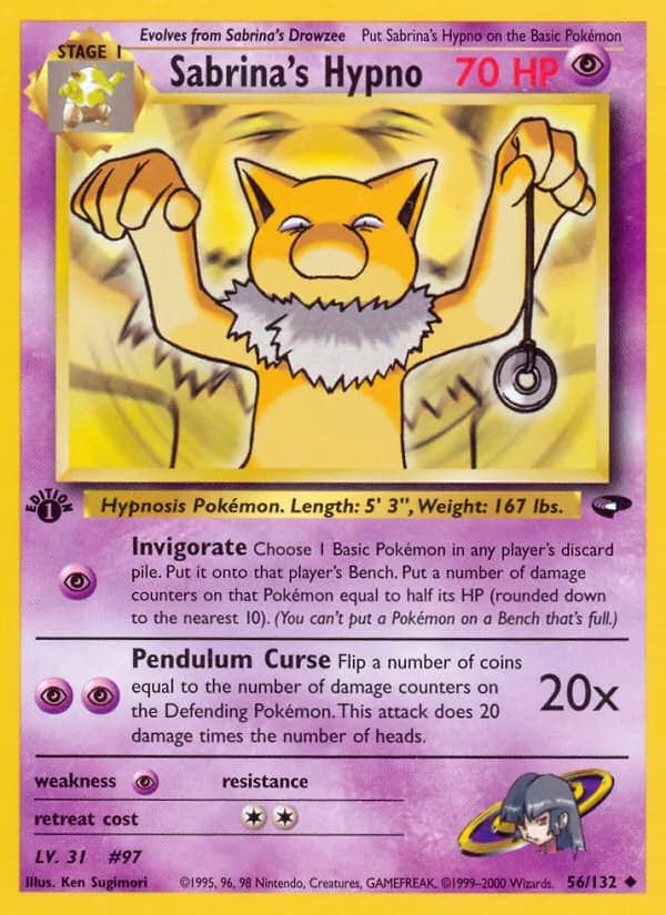 Sabrina's Hypno — Gym Challenge #56
