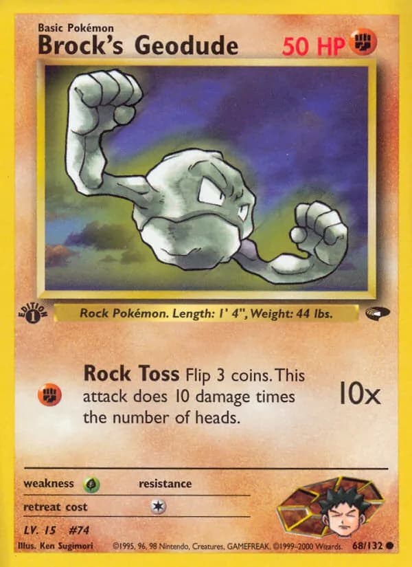 Brock's Geodude — Gym Challenge #68