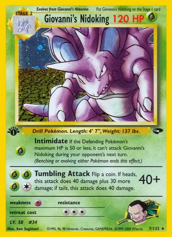 Giovanni's Nidoking — Gym Challenge #7