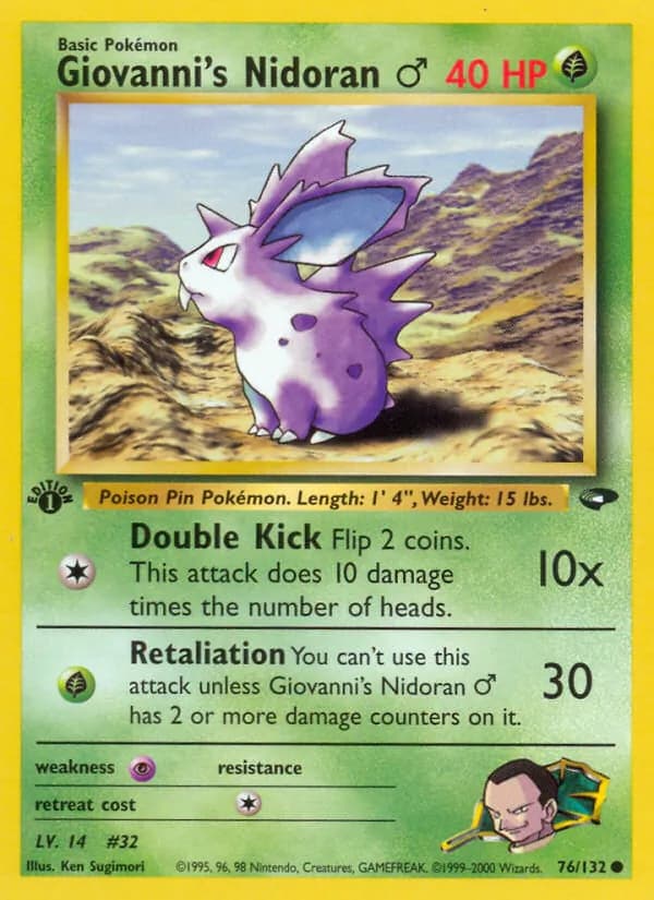 Giovanni's Nidoran♂ — Gym Challenge #76