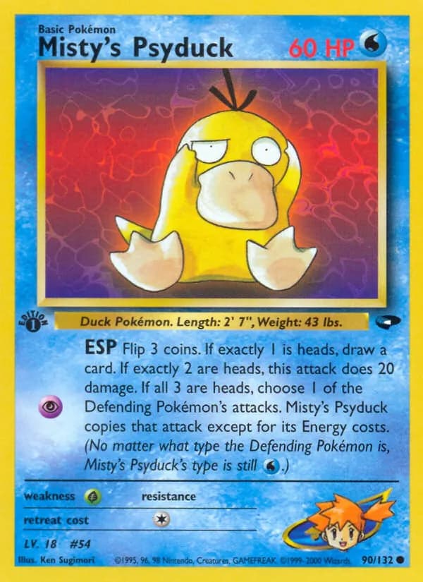 Misty's Psyduck — Gym Challenge #90