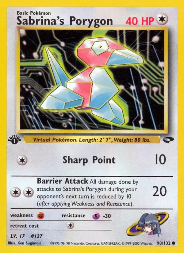 Sabrina's Porygon — Gym Challenge #98