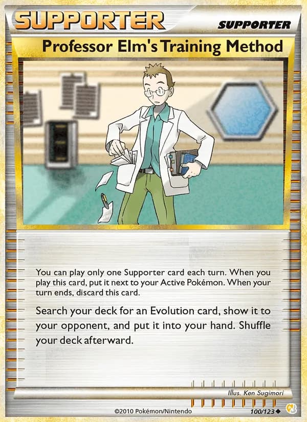 Professor Elm’s Training Method — HeartGold SoulSilver #100
