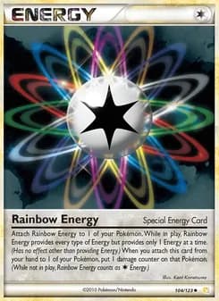 Rainbow Energy — HeartGold SoulSilver #104