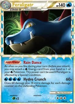 Feraligatr — HeartGold SoulSilver #108