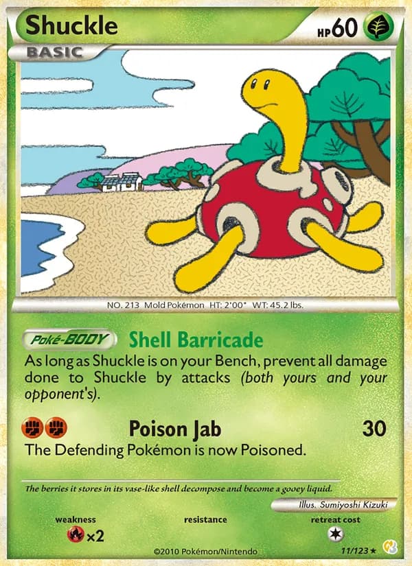 Shuckle — HeartGold SoulSilver #11