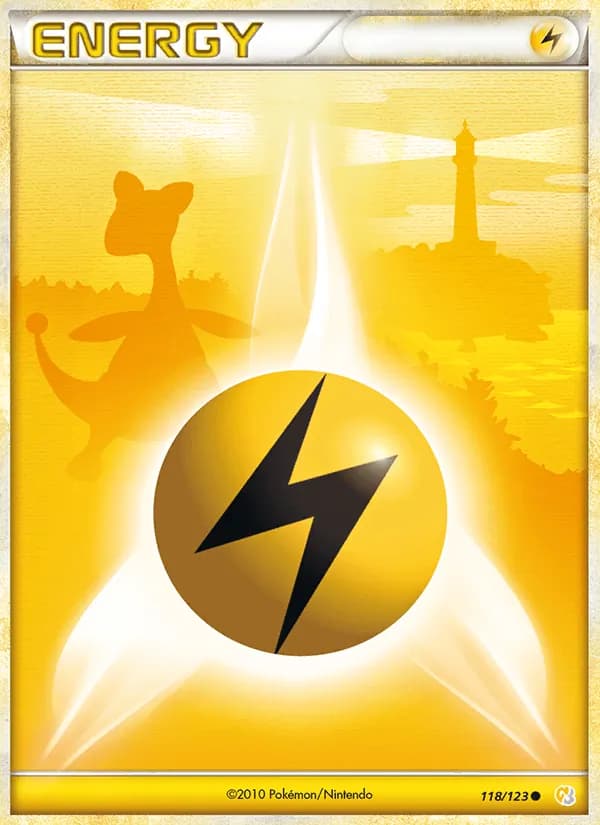 Lightning Energy — HeartGold SoulSilver #118