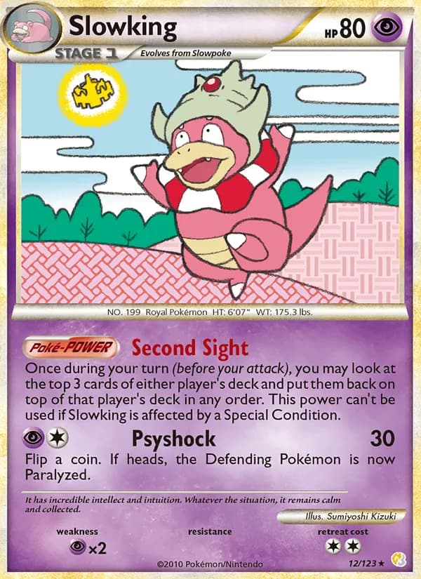 Slowking — HeartGold SoulSilver #12