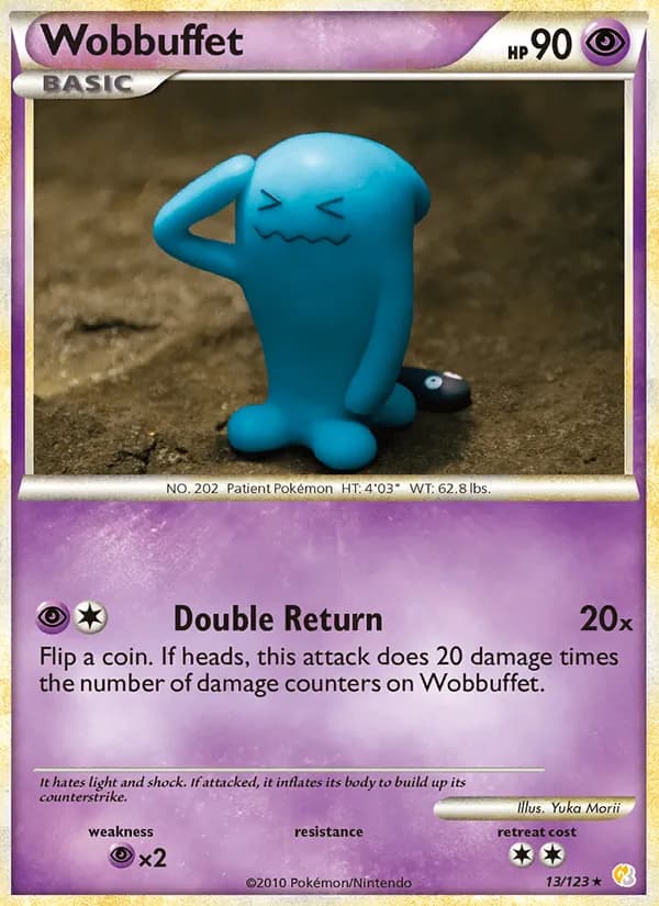 Wobbuffet — HeartGold SoulSilver #13