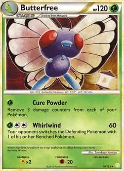 Butterfree — HeartGold SoulSilver #16