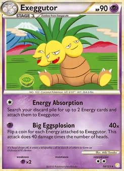 Exeggutor — HeartGold SoulSilver #18
