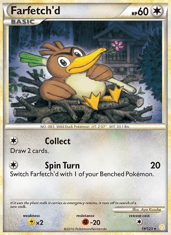 Farfetch’d — HeartGold SoulSilver #19