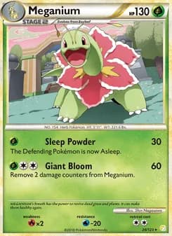 Meganium — HeartGold SoulSilver #26