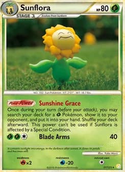 Sunflora — HeartGold SoulSilver #31
