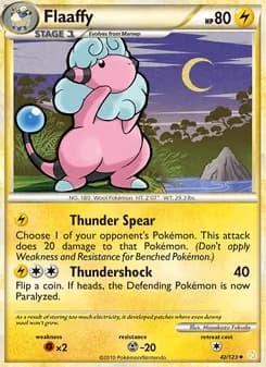 Flaaffy — HeartGold SoulSilver #42