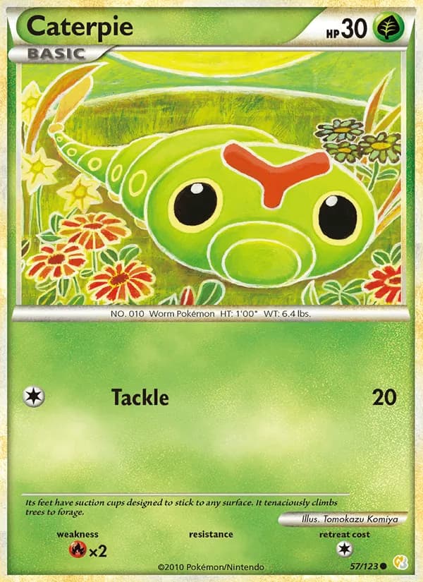 Caterpie — HeartGold SoulSilver #57