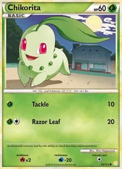 Chikorita — HeartGold SoulSilver #59