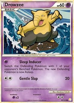 Drowzee — HeartGold SoulSilver #62
