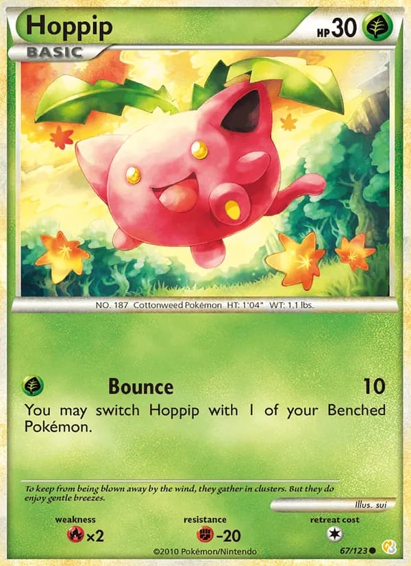 Hoppip — HeartGold SoulSilver #67